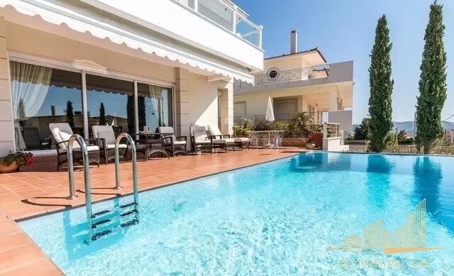 (En location) Habitation Villa || East Attica/Saronida - 386 M2, 3 Chambres à coucher, 5.000€ 